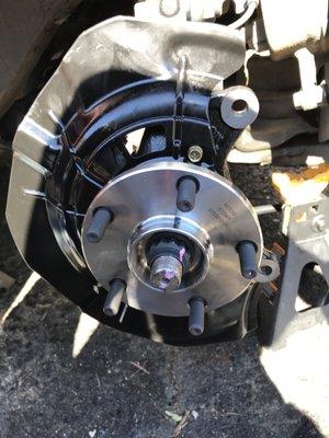 Honda Accord wheel hub replacement