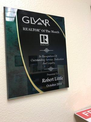 Greater Las Vegas Association of Realtors, Realtor of the month October 2014