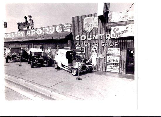 The Country Butcher in the late 1960's. The beginning of our JERKY journey!