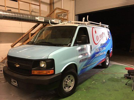 Cargo Van wrap