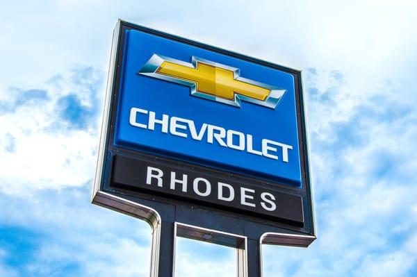 Rhodes Chevrolet in Arkansas - Sign