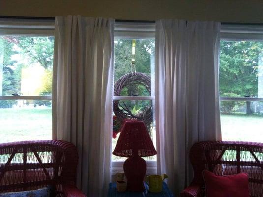 Interior view - Residence with window tint installed