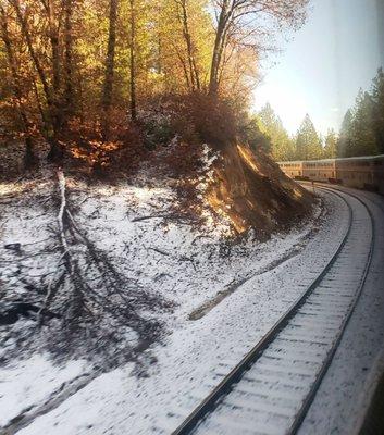 Just past the Colfax station