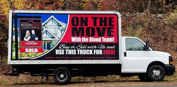 Our new Client Appreciation Truck is here! But or Sell with us and use this truck for free!