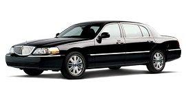 Black Lincoln Town Car