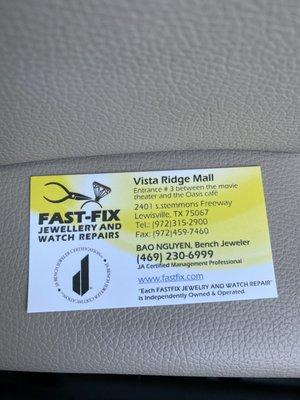 Fast Fix - Vista Ridge Mall