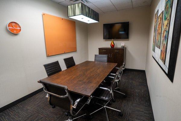 Meeting rooms available in 30 minute increments!