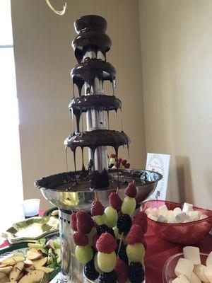 Chocolate fountain