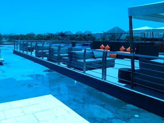 lounge area at Hard Rock Hotel in Puna Cana