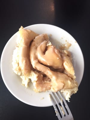 Definitely one of the best cinnamon rolls I've ever had!