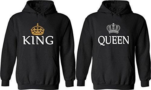 COUPLES DESIGNS : 
 KING & QUEEN DESIGNS CAN BE ADDED To HOODIES , SHIRTS & TANK TOPS :) CUSTOMIZE YOUR ITEMS HERE