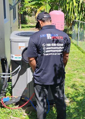 replacing a compressor, we always do what is best for the customer