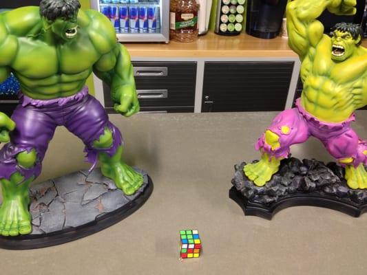 SmartFile Loves The Hulk and The Color Green! Insert caption here: "   "