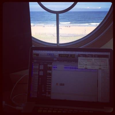 Sound Design down the NJ shore #vacaworkview