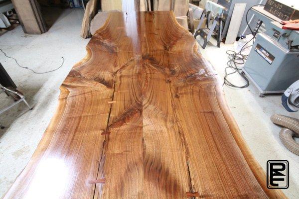 Another amazing walnut table top for NY client.