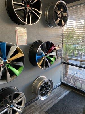 Awesome wheel repair shop