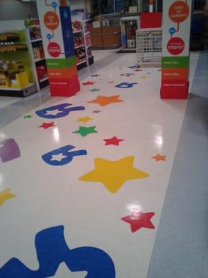 Toys R Us floor maintenance by Steves