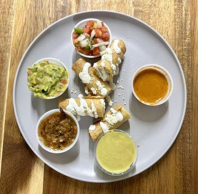 Taquitos sampler