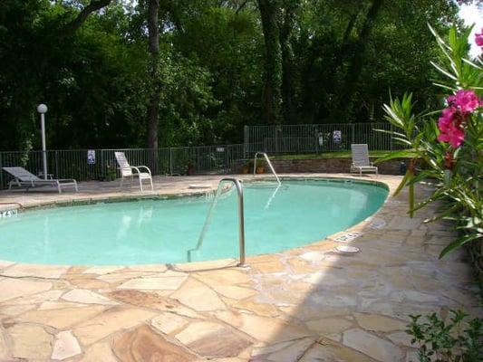 Pool Area at Parkwood Creek Condos.