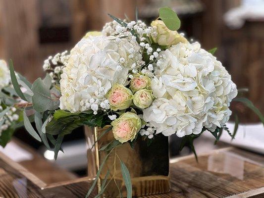 Elevate any occasion with our beautiful centerpieces & thoughtful gifts. Our floral creations will add a touch of elegance & charm.