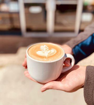 Lattes, made with love (and your choice of milk!)