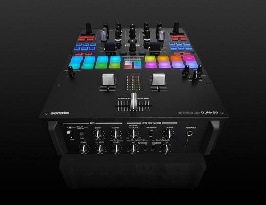 Students can learn on a brand new Pioneer DJm-S9 Battle Mixer!