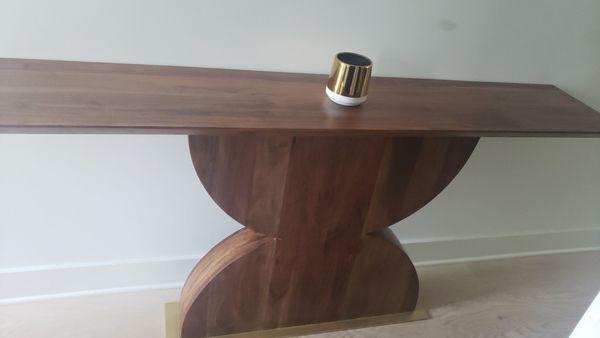 Wooden console