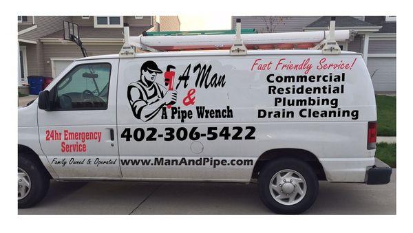 A Man & A Pipe Wrench