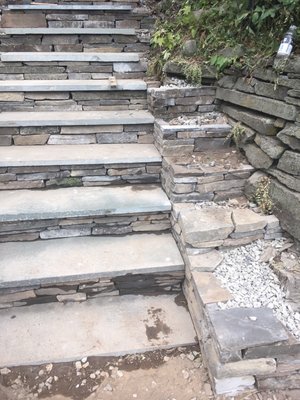 Stone steps