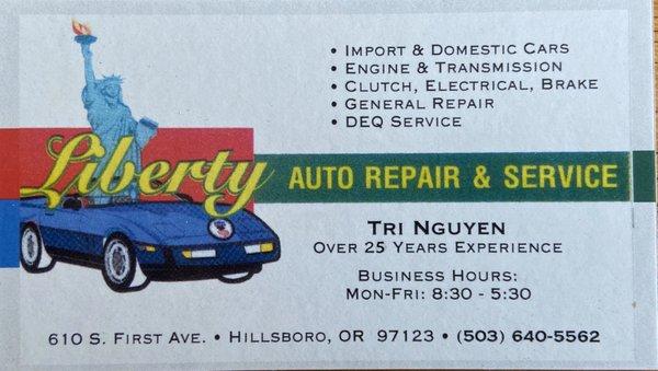 Liberty Auto Repair & Service