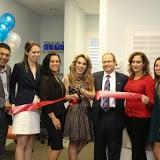 Ribbon cutting with the team!