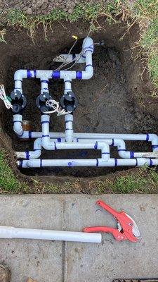 Apartments repair / valves irrigation's San Diego housing Comissionns