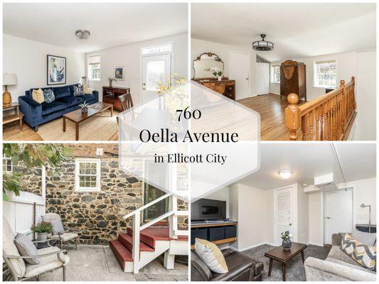 760 Oella Avenue in Historic Oella 2 Bedrooms 1 Bathroom