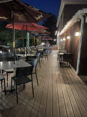 Come and enjoy our cozy deck