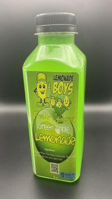 Green apple lemonade made with Granny Smith apples