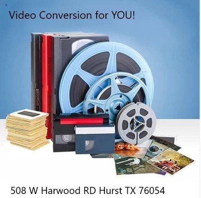 Video and photo conversion