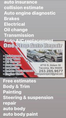 One Stop Auto Repair