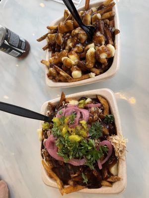 Classic and custom CBR Poutine