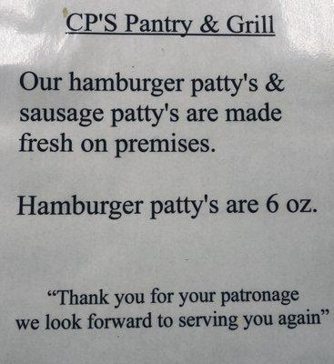 Burger Info.