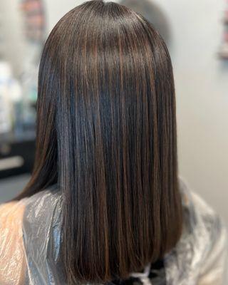 Soft balayage