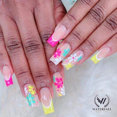 Gel X nail design