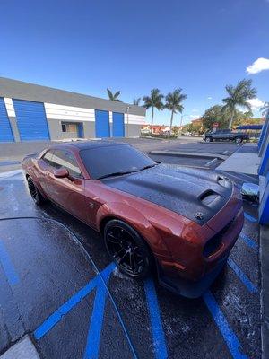 Dodge Challenger Hellcat Redeye Ceramic Coating Maintenance Detail