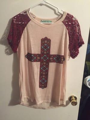 Southern Grace Cross top!