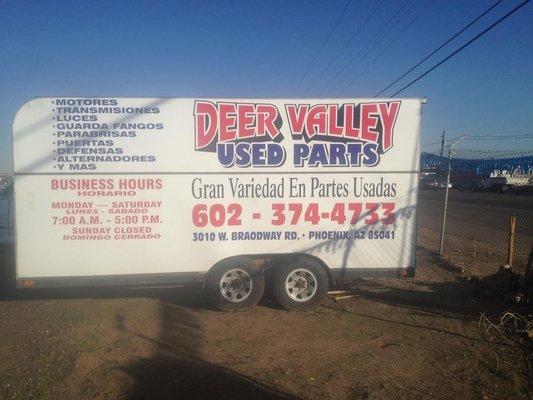 DEER VALLEY USED PARTS