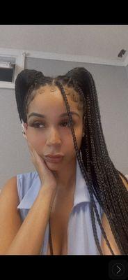 knotless box braids