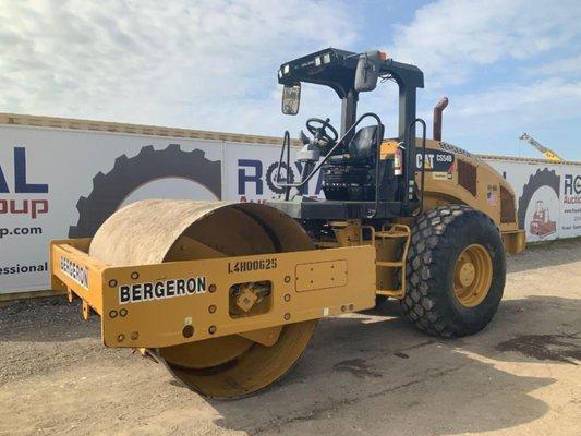 1 of 5 - 2016 Caterpillar CS54B 84 in Vibratory Dirt Compactors (One Owner Fleet Replacement Package)