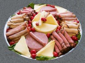 Customized deli platters are available