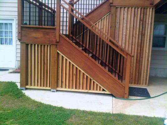 Louvered Fence -custom