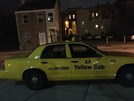 Our Yellow Taxi Cab