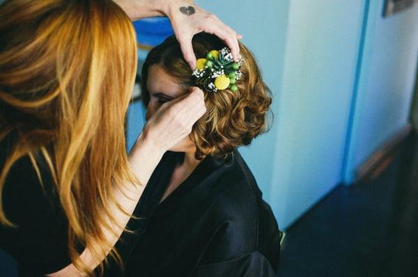 So, So happy with my wedding day service! This is the first time my hair ever curled AND it stayed well after the wedding.